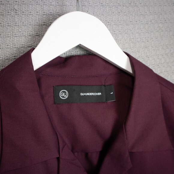 GU x Undercover Oversized Snow White Witch Camp Button Up - Picture 3 of 8